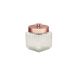 Porta Mantimento de Vidro Gloss Rosé Gold 1,2 L