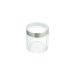 Porta Mantimento de Vidro Sydney Incolor e Prateado 870 ml