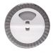 Porta Temperos Vidro e Tampa Rotativa Siena 190ml Cinza Lyor Cozinha Pote Condimentos Redondo