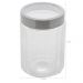 Pote Vidro Borossilicato Lyor 1,2L Tampa Prata Sydney Porta Mantimentos Condimentos
