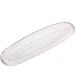 Prato Decorativo de Cristal Leaf 39x14x3cm Lyor Travessa Bandeja de Aparador