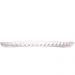 Prato Decorativo de Cristal Leaf 39x14x3cm Lyor Travessa Bandeja de Aparador