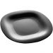 Prato Raso de Vidro Opalino 27cm Carine Black Lyor Quadrado