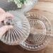 Queijeira de Cristal de Chumbo Empire Lyor 20cm Prato Porta