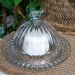 Queijeira de Cristal de Chumbo Empire Lyor 20cm Prato Porta
