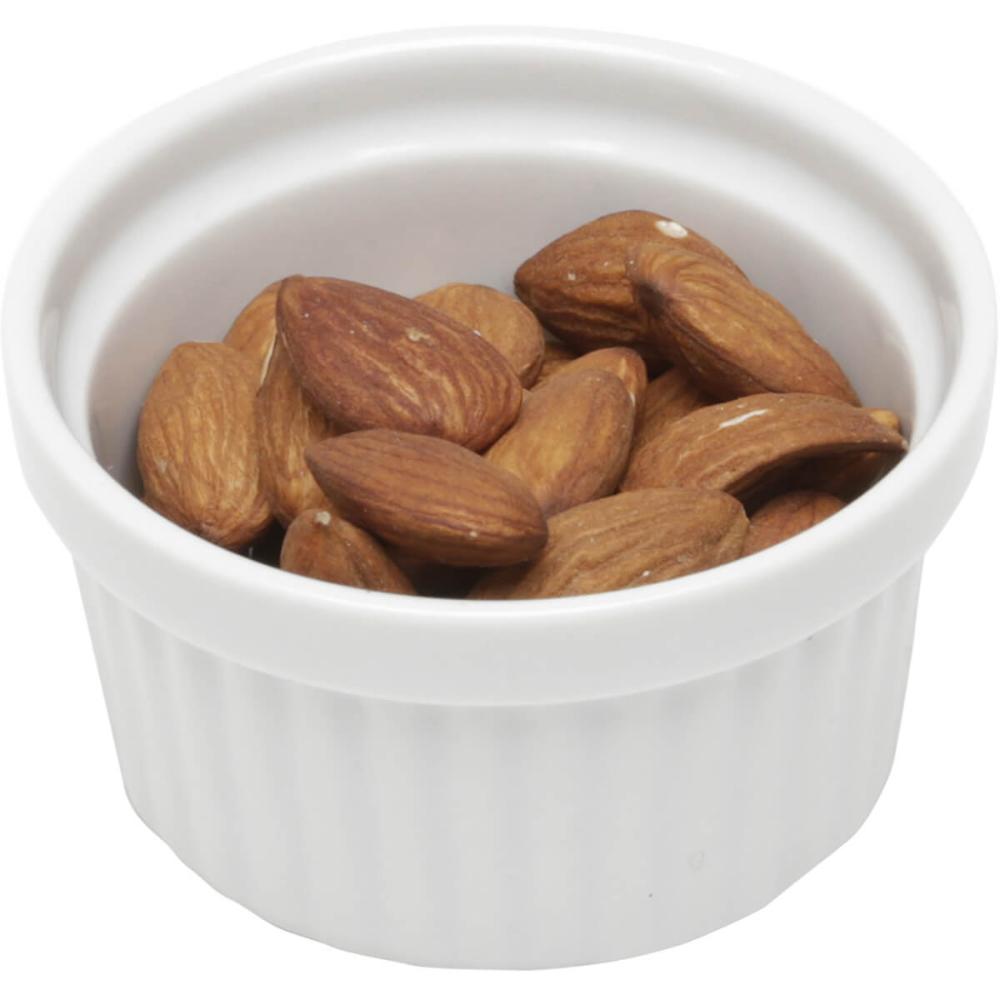 Ramekin Canelado Porcelana 40ml Classic Branco Lyor Molheira Servir Caldas