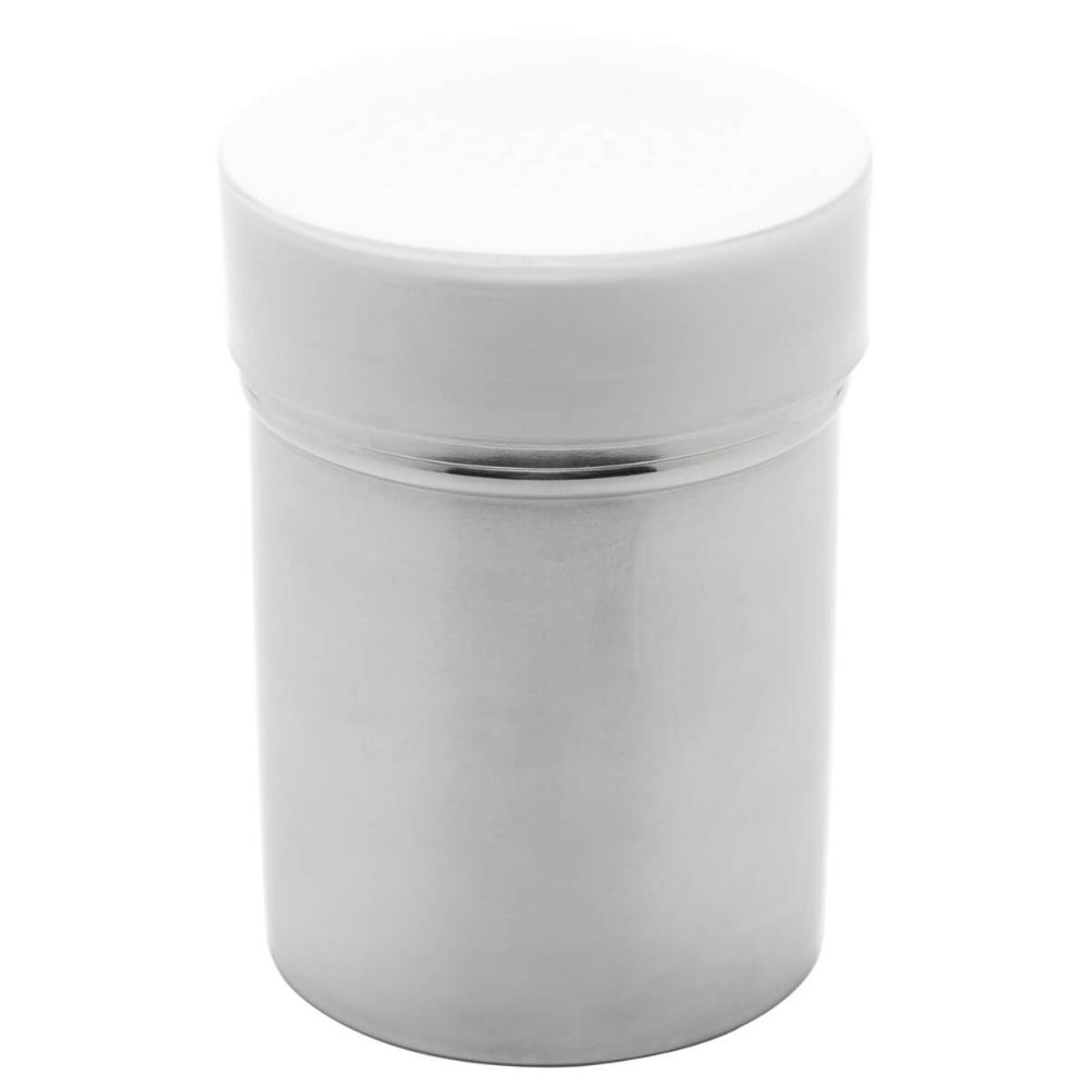 Saleiro Lyor de Mesa Aço Inox Prime Porta Sal de Cozinha com