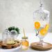 Suqueira de Cristal com Pé 5 Litros Diamond Lyor Transparent