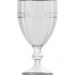 Taça Cristal 330ml Fio de Ouro Imperial Lyor Avulsa Servir Sucos Água Drinks Mesa Posta