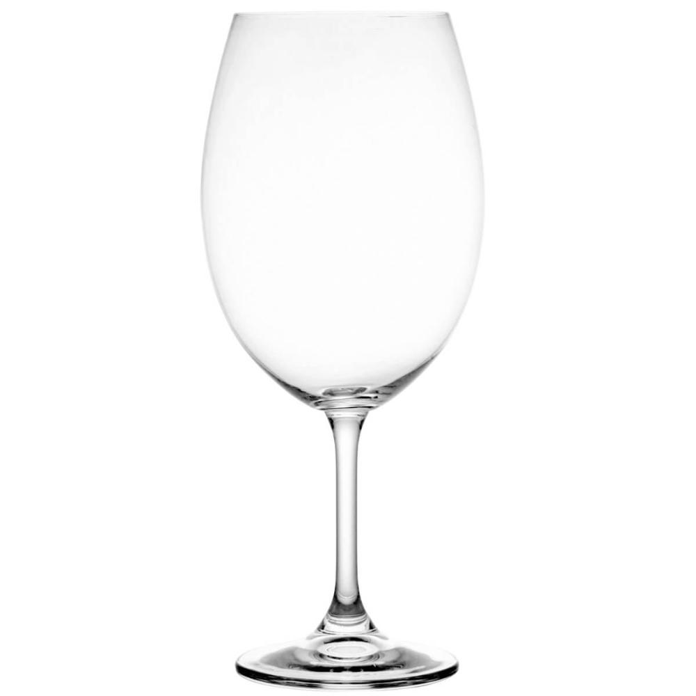Taça de Vinho Tinto Cristal para Degustação Lyor 580ml Sommelier Crystalite Bohemia Linha Sylvia