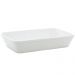 Travessa de Porcelana Branca Linea Lyor 20,5x15,5cm Refratár