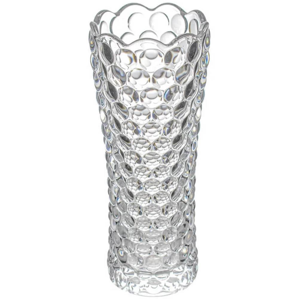 Vaso Bubble de Vidro 7x17cm para Flor Planta Decorativo Lyor Redondo Incolor