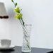 Vaso Bubble de Vidro 7x17cm para Flor Planta Decorativo Lyor Redondo Incolor
