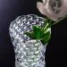 Vaso Bubble de Vidro 7x17cm para Flor Planta Decorativo Lyor Redondo Incolor
