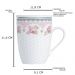 Xícara Caneca de Chá Porcelana Branca com Tampa e Infusor Inox 310ml Lyor