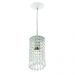 2 Pendente Manucrillic + 2 Pd Clearcrilic Cristal Ac. Branco