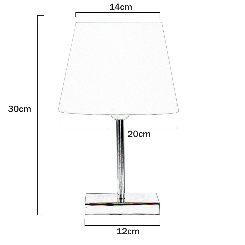 Abajur Eros Dome Branco Texturizado com Base Todo Branco Q.