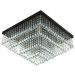 Kit 1 Lustre Cristal Acr Dream + 2 Pendentes Spark Preto