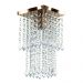 Kit 1 Lustre Cristal Acr. Dream + 2 Lustres Spark Cobre