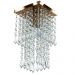 Kit 1 Lustre Cristal Acr. Marry + 2 Lustres Spark Cobre