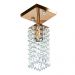 Kit 1 Lustres Cristal Acr. Marrycrillic +4 Clearcrilic Cobre
