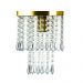 Kit 1 Lustres Cristal Acr. Marrycrillic +4 Clearcrilic Gold.