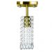Kit 1 Lustres Cristal Acr. Marrycrillic +4 Clearcrilic Gold.