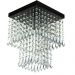 Kit 1 Lustres Cristal Acr. Marrycrillic +4 Clearcrilic Preto