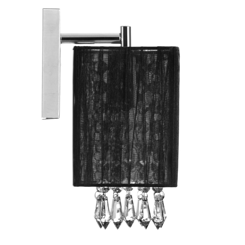 Kit 2 Arandelas Quadrada Cganza Linda Imperdível Preto