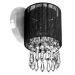 Kit 2 Arandelas Redonda Cganza Linda Preto