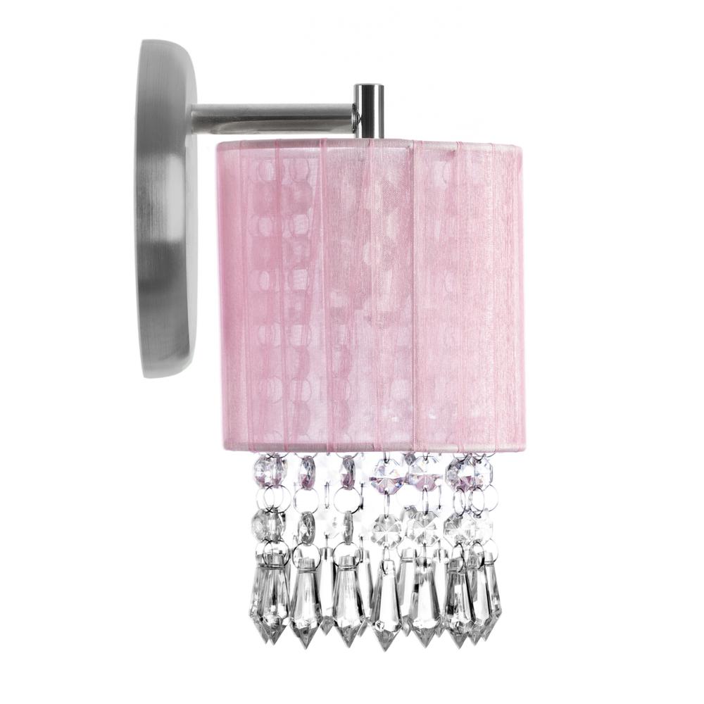 Kit 2 Arandelas Redonda Cganza Linda Rosa