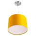 Kit 2 Lustres Cupula Pendente Dome 30x20cm Magnífico Amarelo