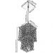 Kit 2 Lustres Pendente De Cristal Acrilico Spark Cobre