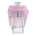 Kit 2 Pendente Clearganza + Pendente Marry Organza Rosa