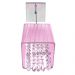 Kit 2 Pendente Clearganza + Pendente Marry Organza Rosa