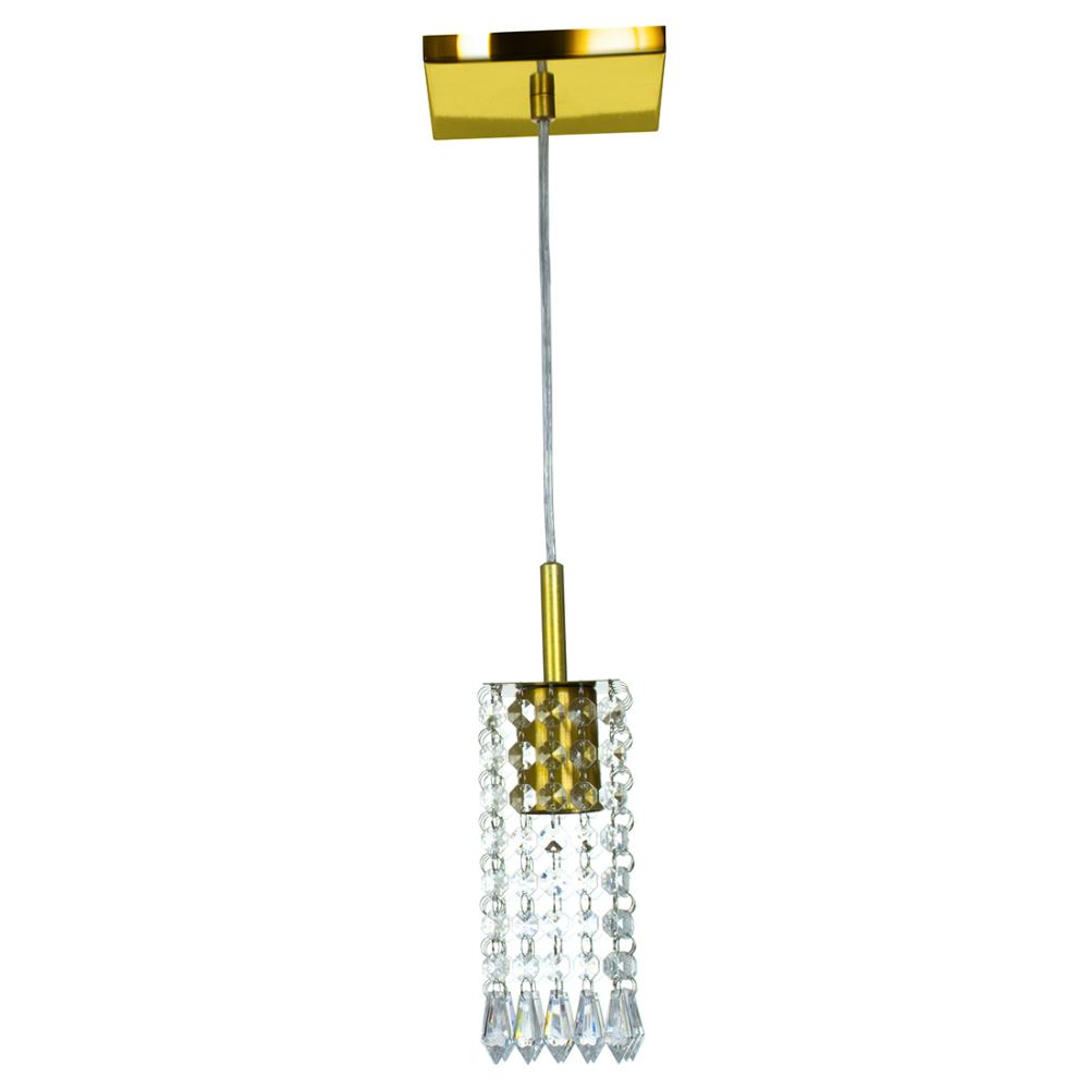 Kit 2 Pendentes Marrycrillic + 2 Pendentes Clearcrilic Gold