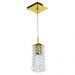 Kit 2 Pendentes Marrycrillic + 2 Pendentes Clearcrilic Gold
