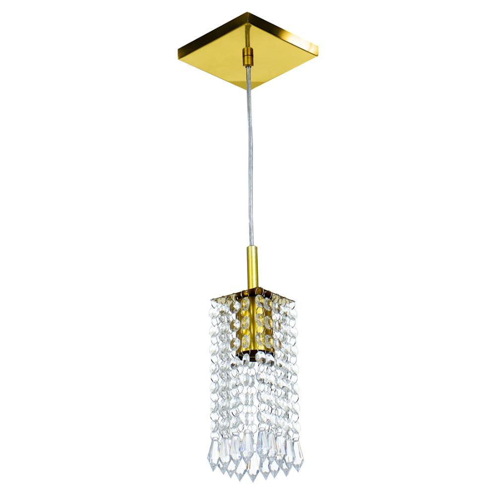 Kit 2 Pendentes Marrycrillic + 2 Pendentes Clearcrilic Gold