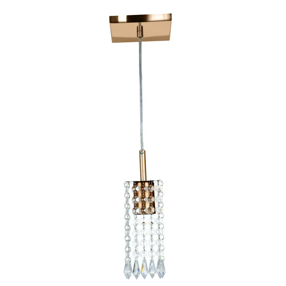 Kit 2 Pendentes Marrycrillic + 4 Pendentes Clearcrilic Cobre