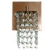 Kit 3 Arandelas De Cristal Legitimo Clearcast Cobre