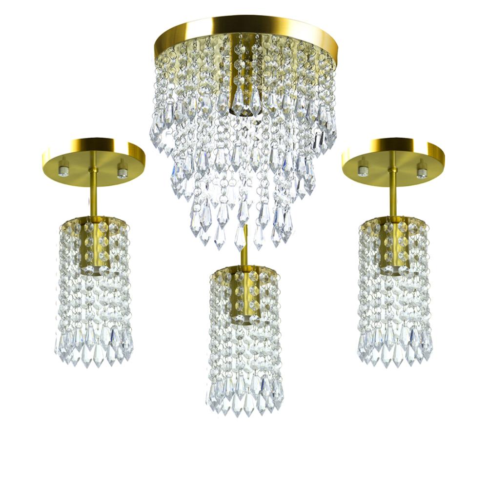 Kit 3 Clearcrillic + Lustre Manucrillic Gold