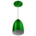 Kit 3 Lustre Pendente Luminária Sadan Alumínio Verde Metálic