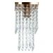 Kit 3 Lustre Plafon De Cristal Acrilico Spark Cobre