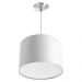 Kit 3 Lustres Cupula Pendente Dome 30x20cm Magnífico Branco