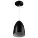Kit 3 Lustres Pendente Cone De Alumínio 20x14cm Soquete E-27 Preto