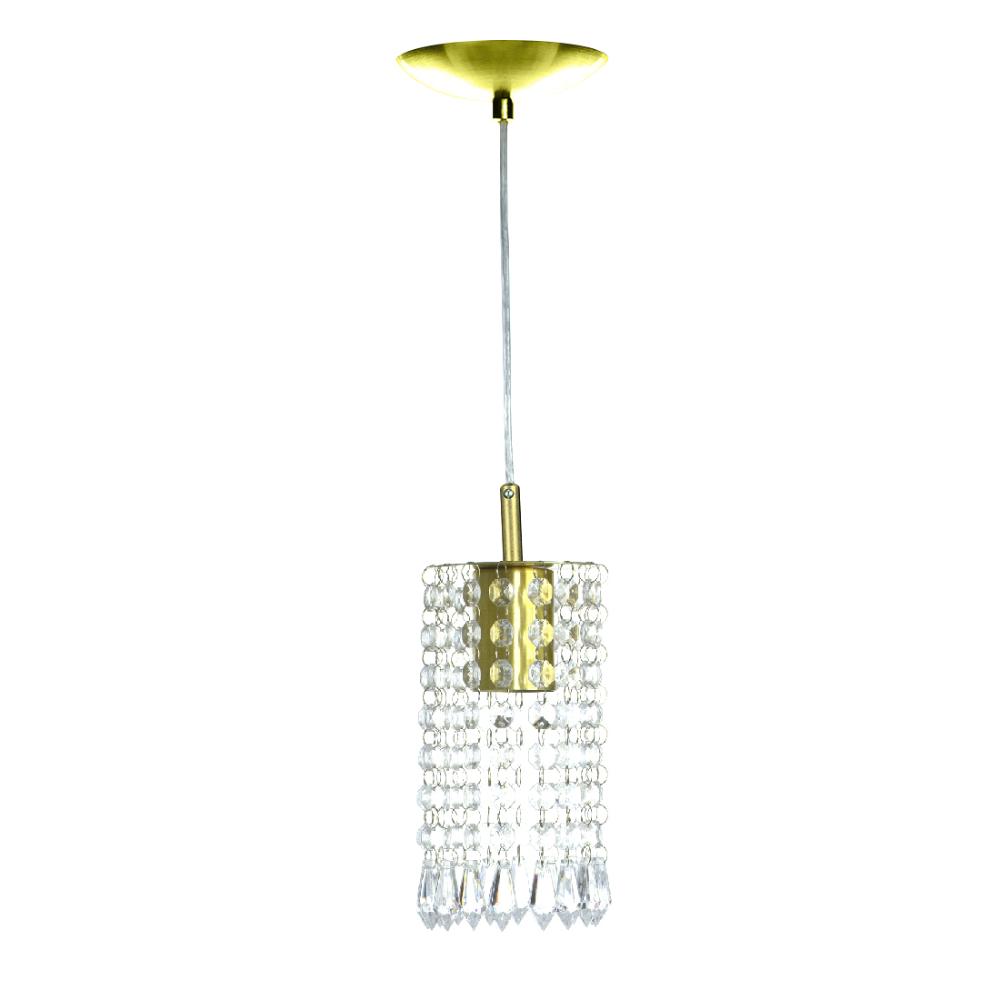 Kit 3 Pendentes Clearcrillic + Pendente Manucrillic Gold