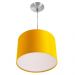 Kit Pendente Dome + 2 Pendente Cilindrica Amarelo