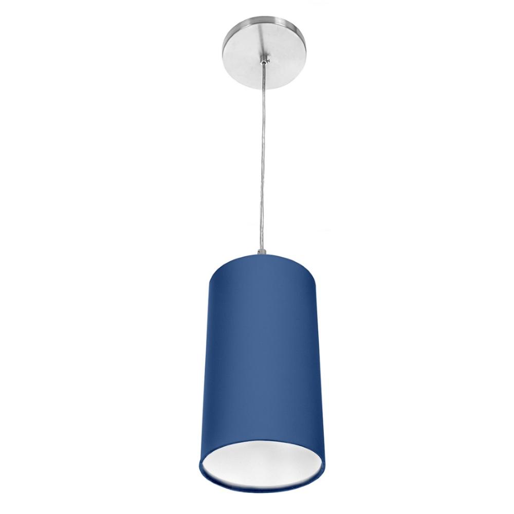 Kit Pendente Dome + 2 Pendente Cilindrica Azul