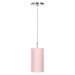Kit Pendente Dome + 2 Pendente Cilindrica Rosa