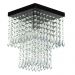 Lustre De Cristal Acrilico Marrycrilic Preto Belissimo!